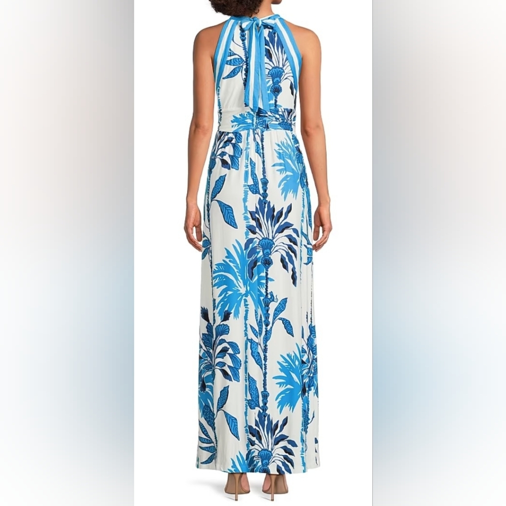 NWT Lilly Pulitzer Devena Halter Maxi Dress – Size 10 - Picture 2 of 3